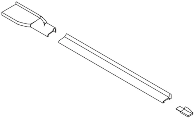 Vismaravetro Sintesi NP-SV kit SMF sopravasca destro bianco