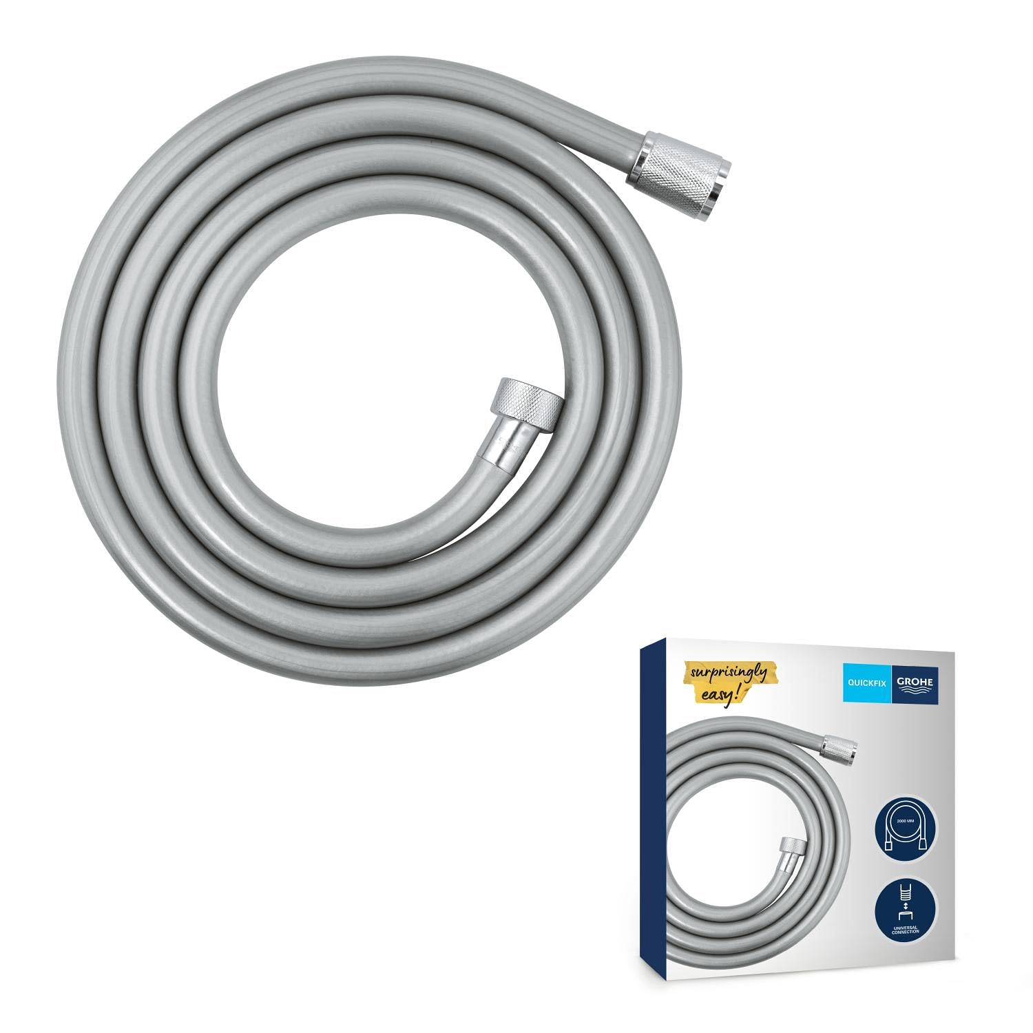 Grohe VitalioFlex Comfort 27173002 flessibile doccia 200 cm metallo
