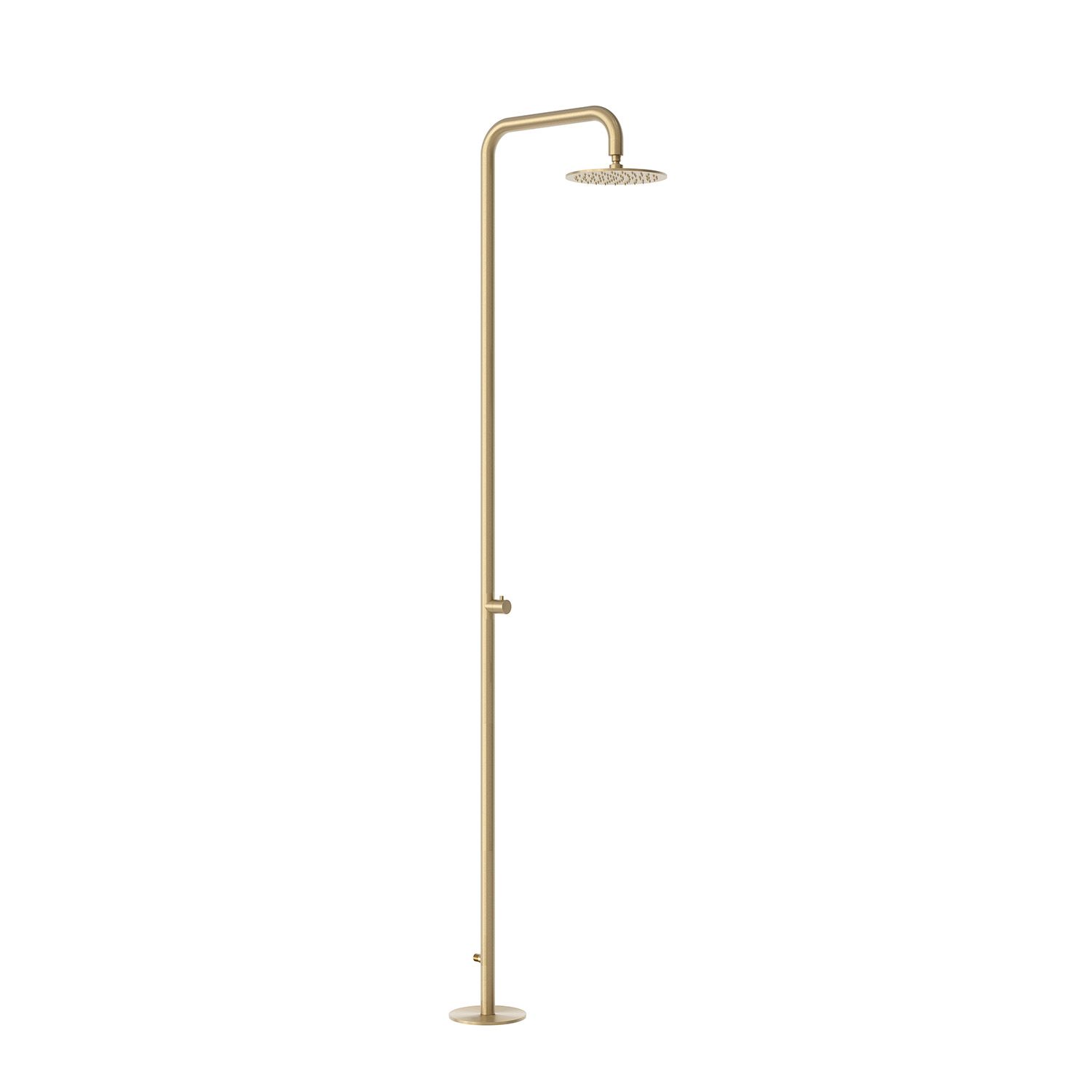 Sined Nora doccia da esterno oro 25 cm