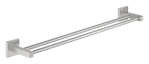 GROHE Start Cube 41104DC0 portasciugamani doppio super steel 600mm