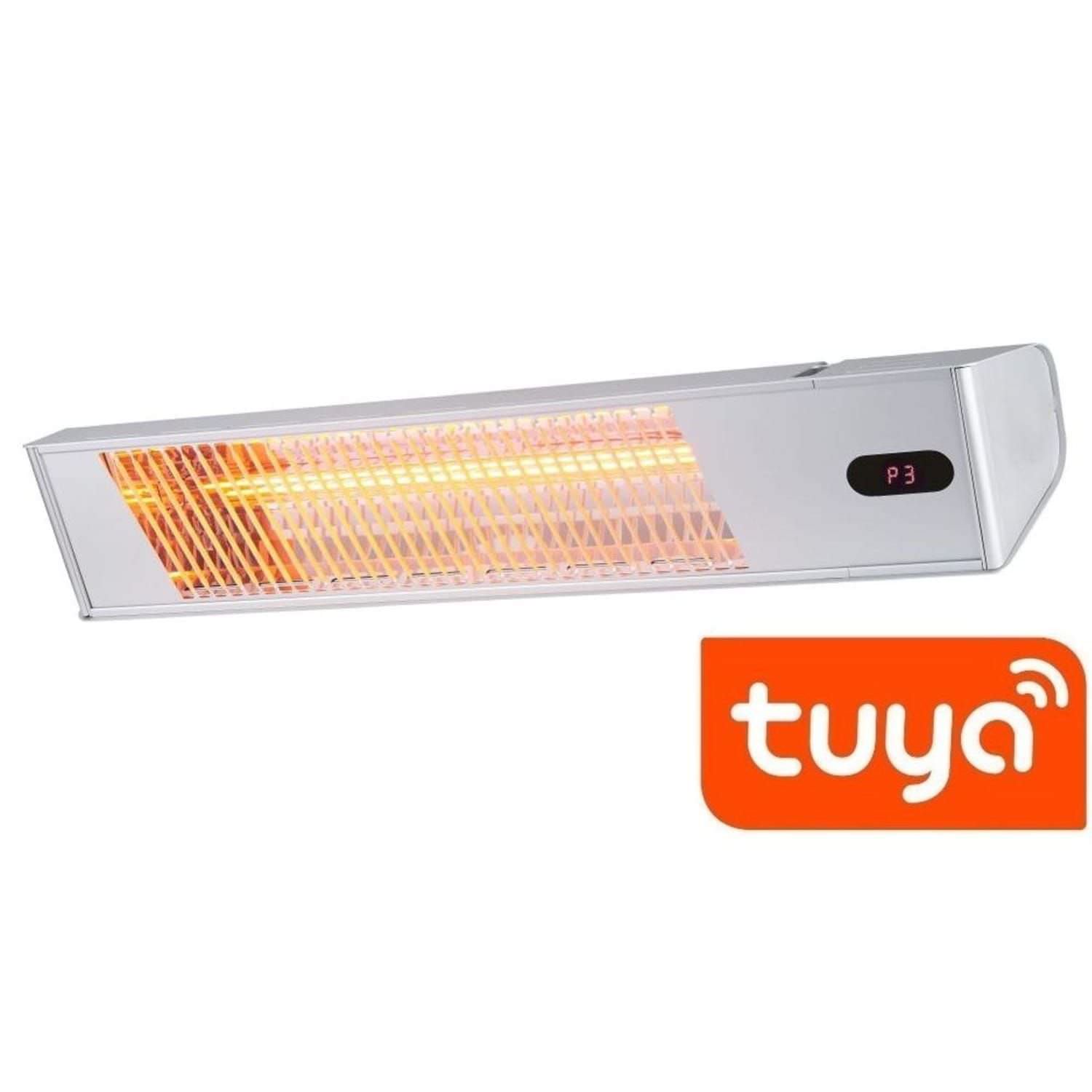 Sined Ira stufa a infrarossi wifi 2000W inox