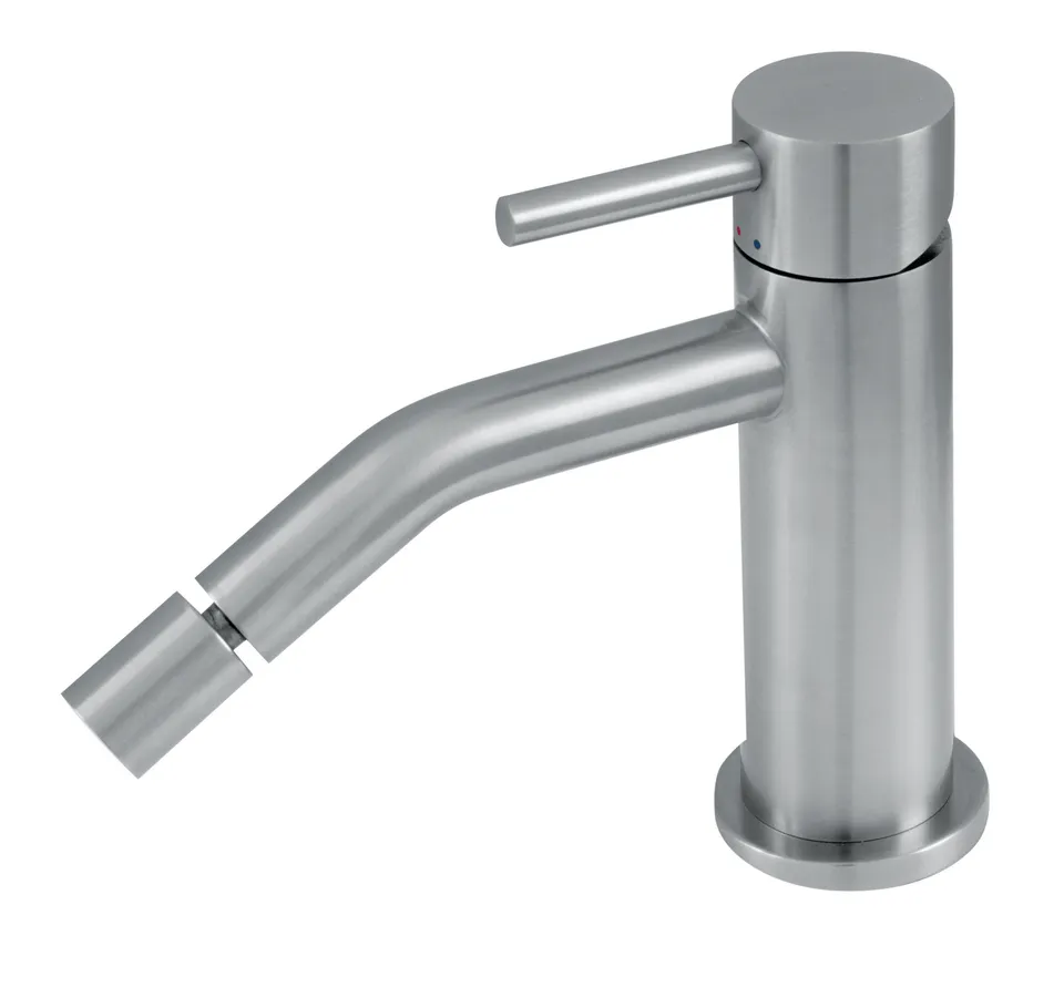 Tubico Nilo miscelatore bidet 35 mm inox satinato