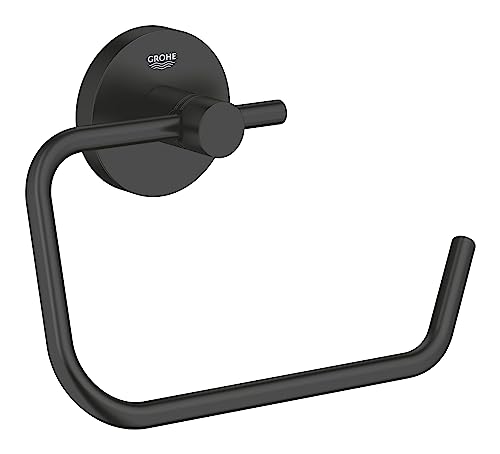 GROHE Start 412002430 Portarotolo Nero Opaco Senza Coperchio