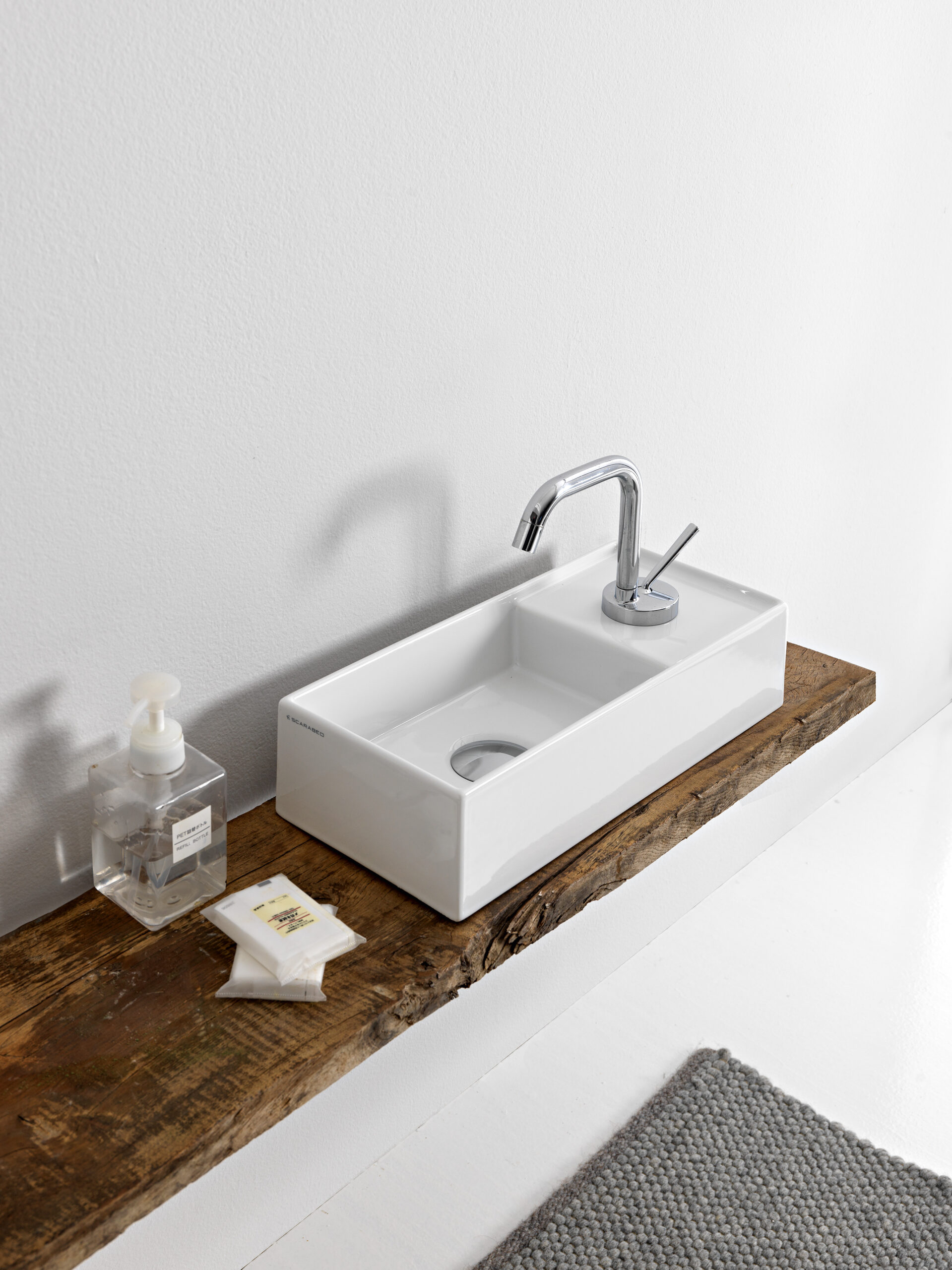 Scarabeo Teorema 2.0 41R lavabo appoggio 41 cm