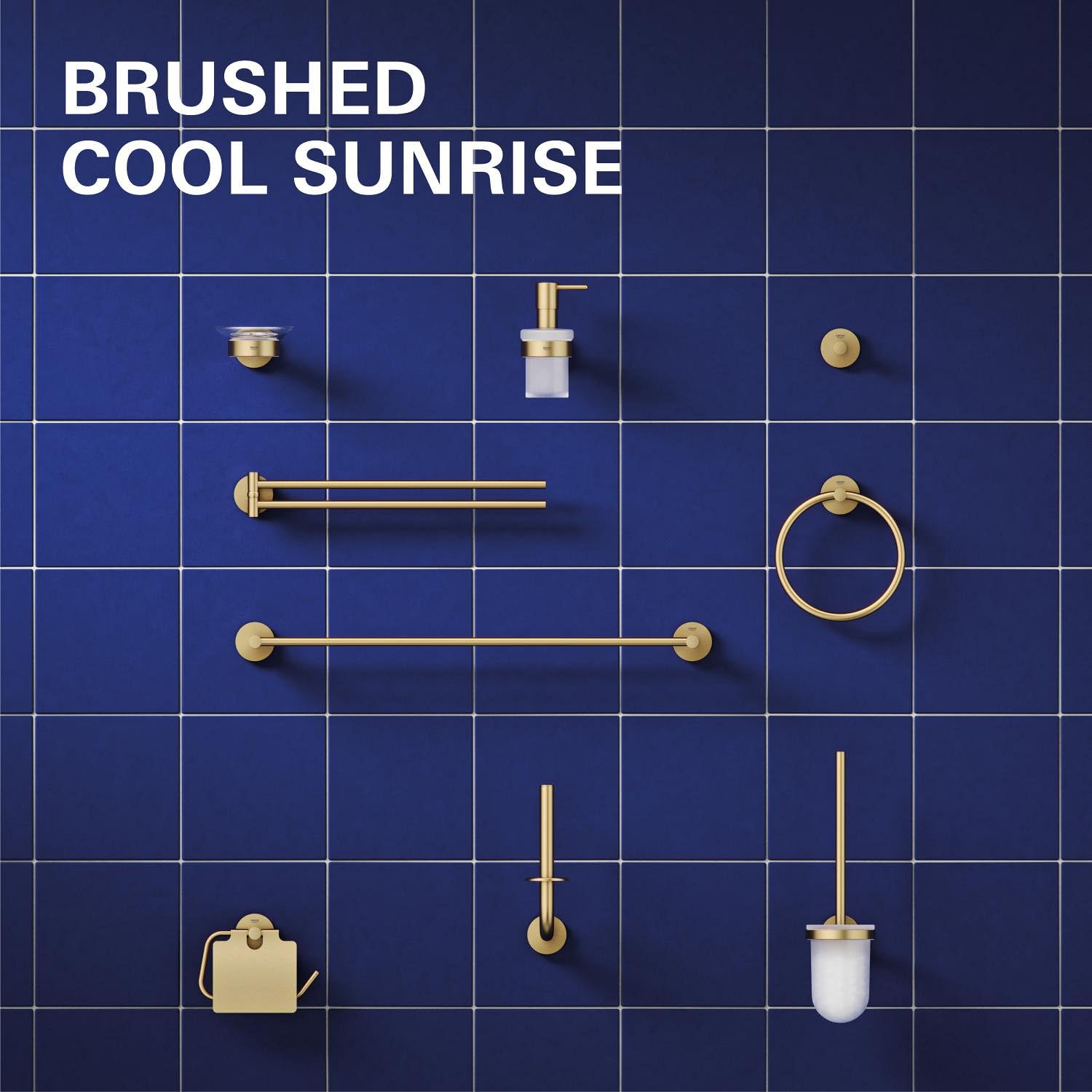 GROHE Start 41183GN0 portasciugamani doppio oro spazzolato
