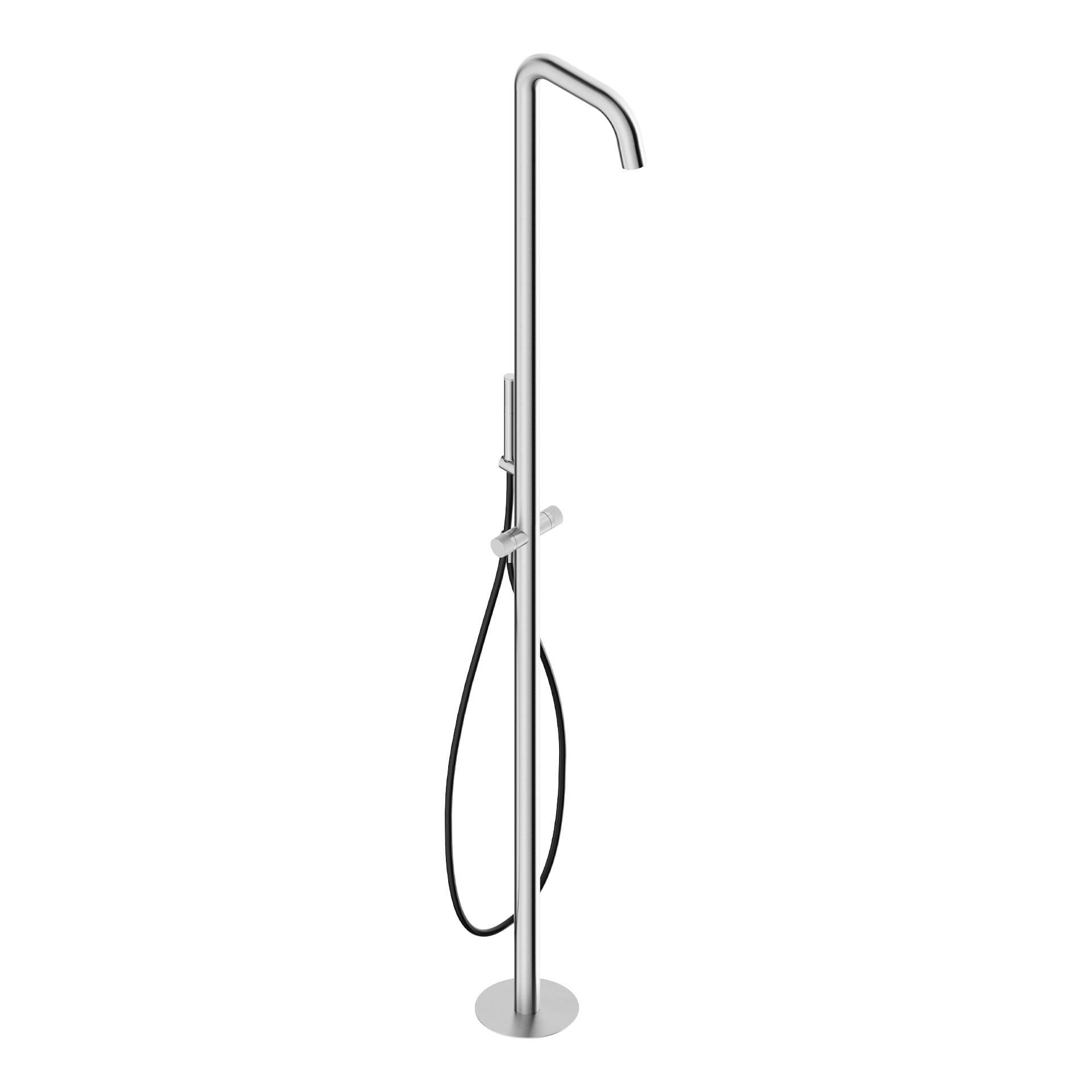 Tubico Wellness Flows colonna doccia pavimento inox