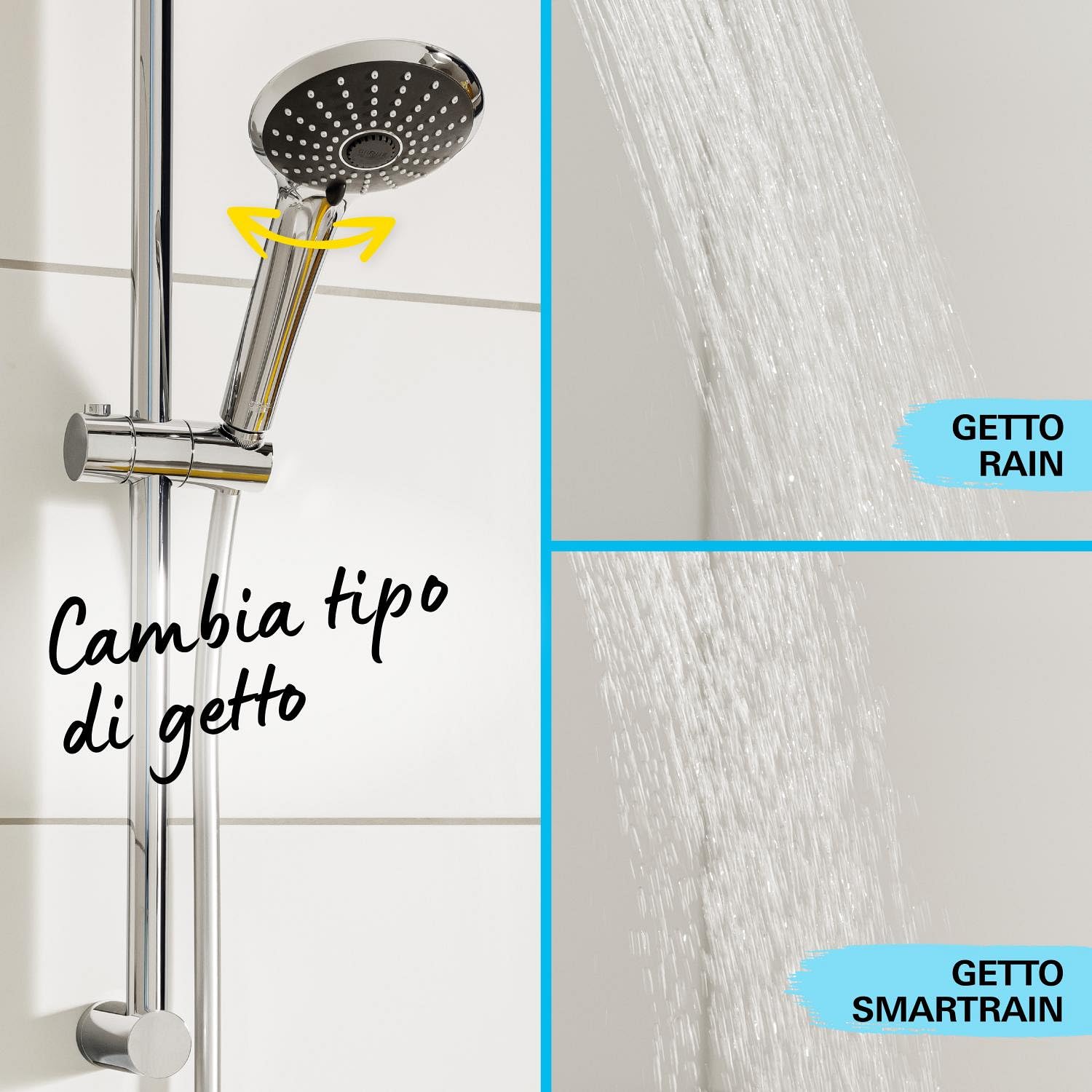 GROHE Vitalio Joy 27326000 set doccia Duo monogetto