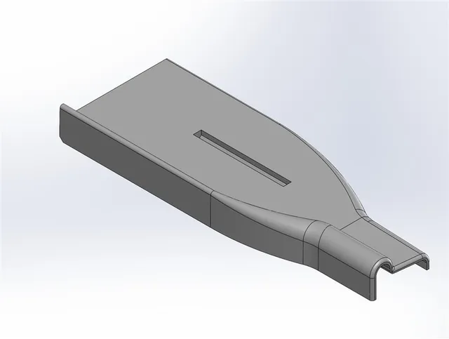 Vismaravetro Base Montante SMF SX Ricambio Bianco