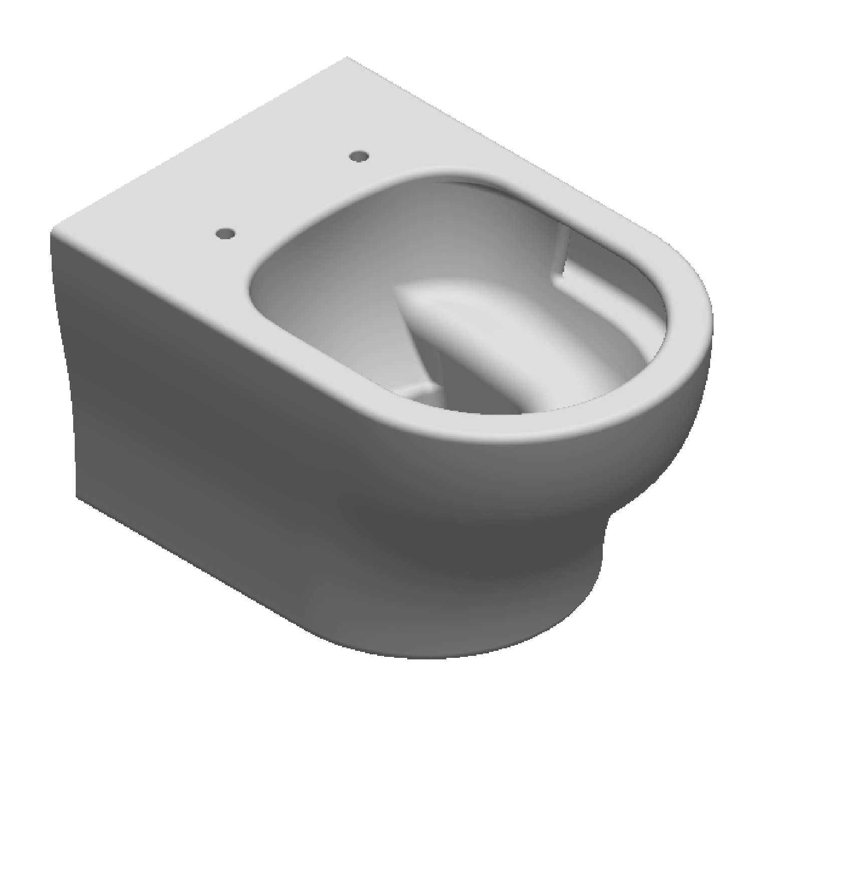 Scarabeo Evo Twist vaso sospeso in ceramica