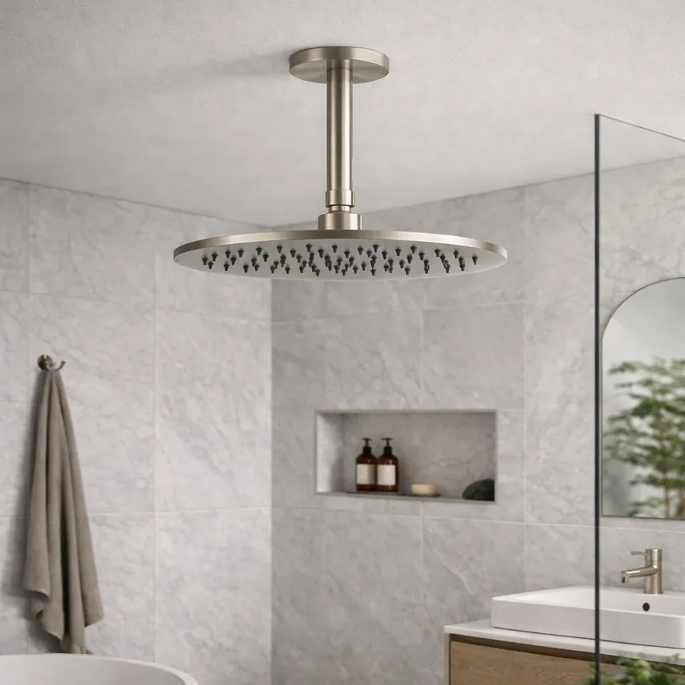 Sined Levante kit doccia soffitto 25 cm canna fucile