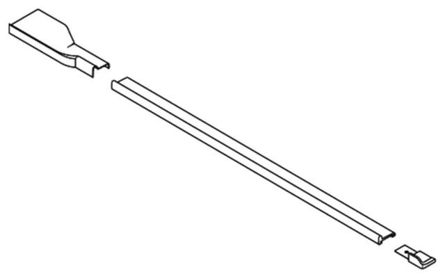 Vismaravetro Sintesi Kit SR SX bianco ricambio sinistro