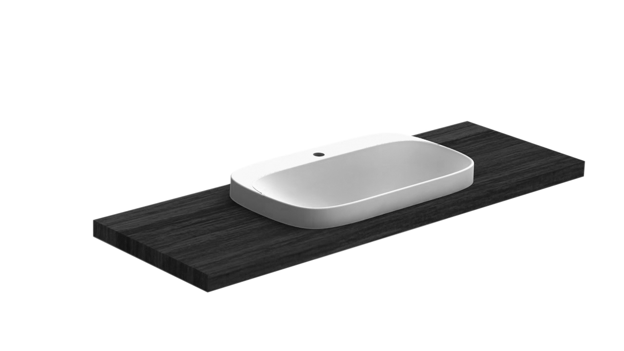 Scarabeo Moon 70A lavabo appoggio ceramica 70x42