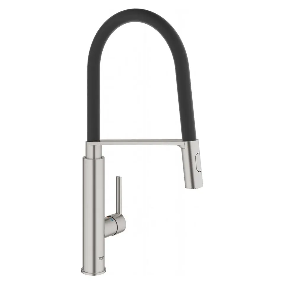 GROHE Feel 31489DC0 miscelatore cucina acciaio inox estraibile
