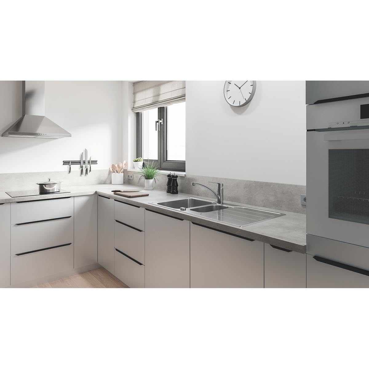 Grohe K500 31572SD1 lavello cucina 1000x500 inox