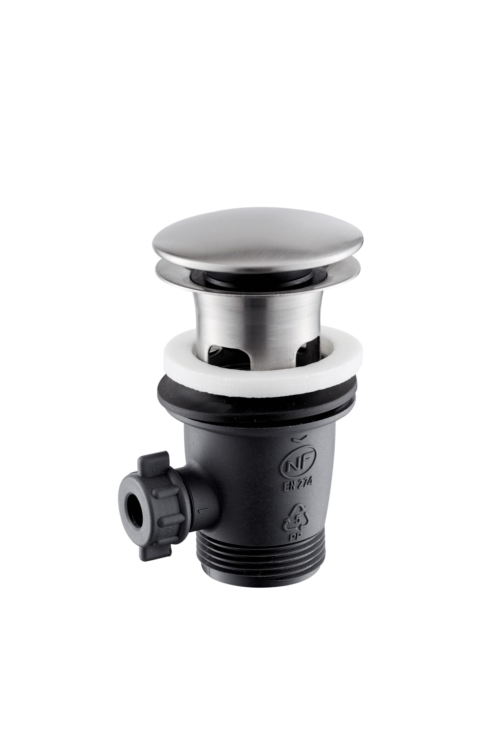 Tubico Colorado piletta 1 1/4 pulsante inox