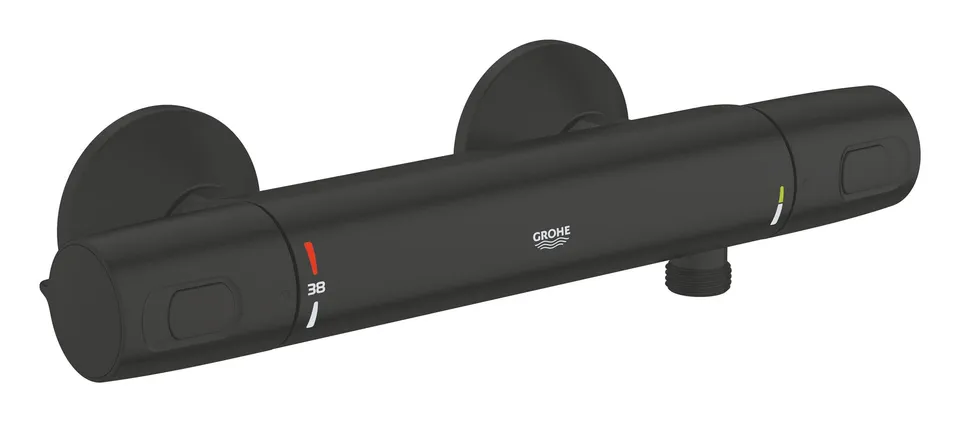 GROHE Precision Trend New miscelatore doccia termostatico nero opaco