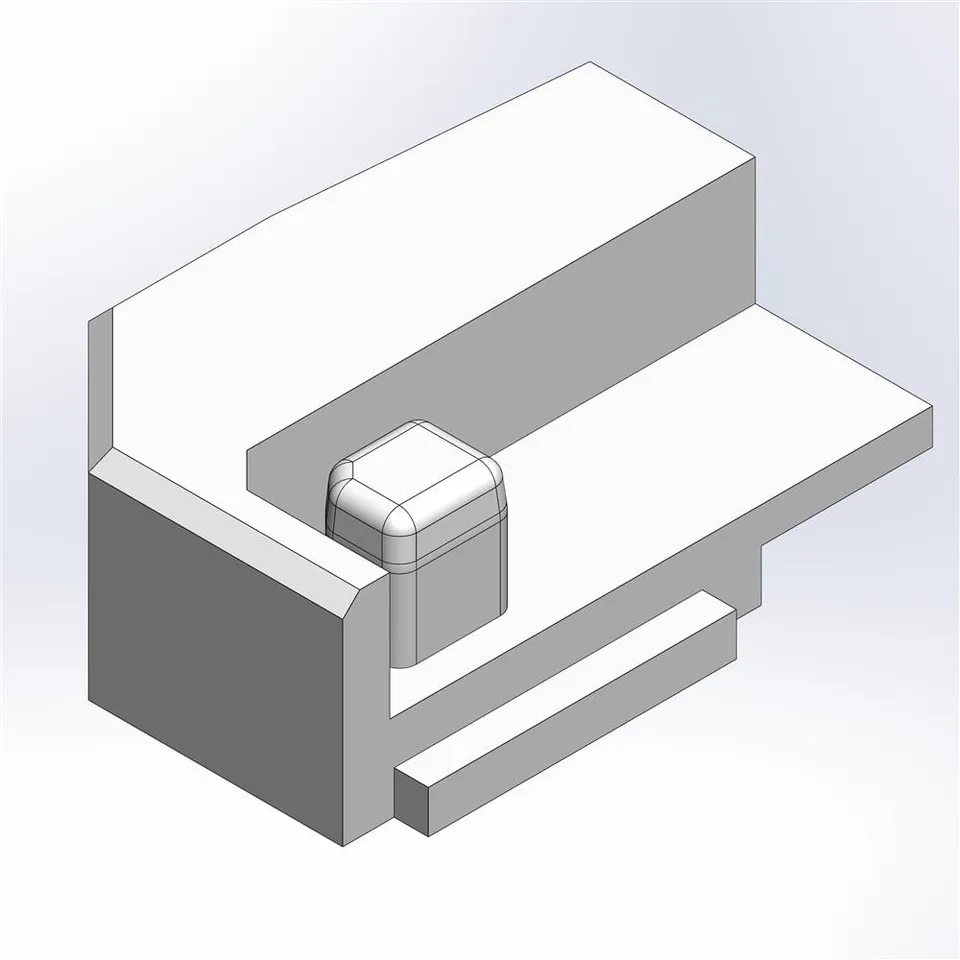 Vismaravetro Linea Basetta 3 Lato SMF SX Cromo
