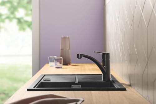 Grohe Start 324412432 Rubinetto Cucina Nero Opaco 140°