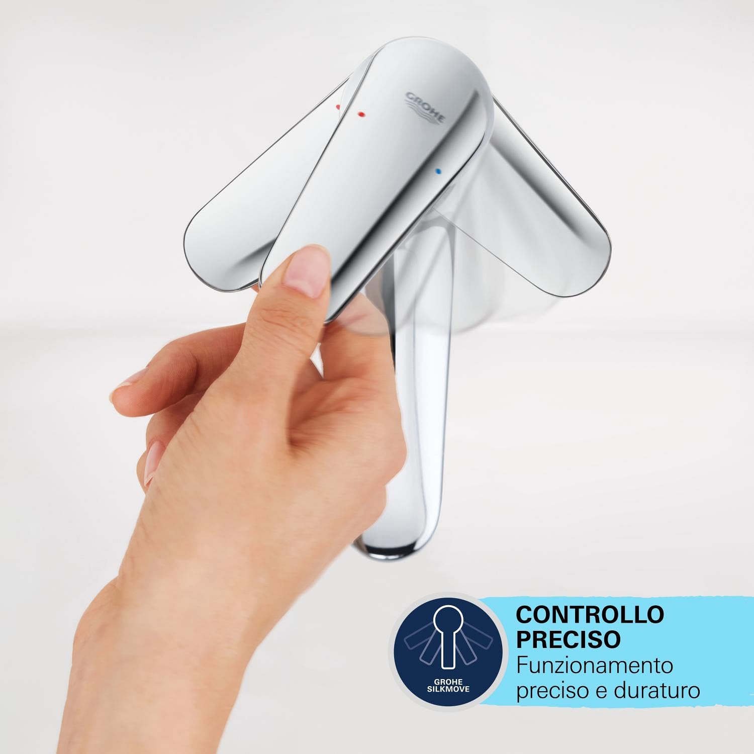 Grohe Start 242092432 rubinetto lavabo nero opaco S