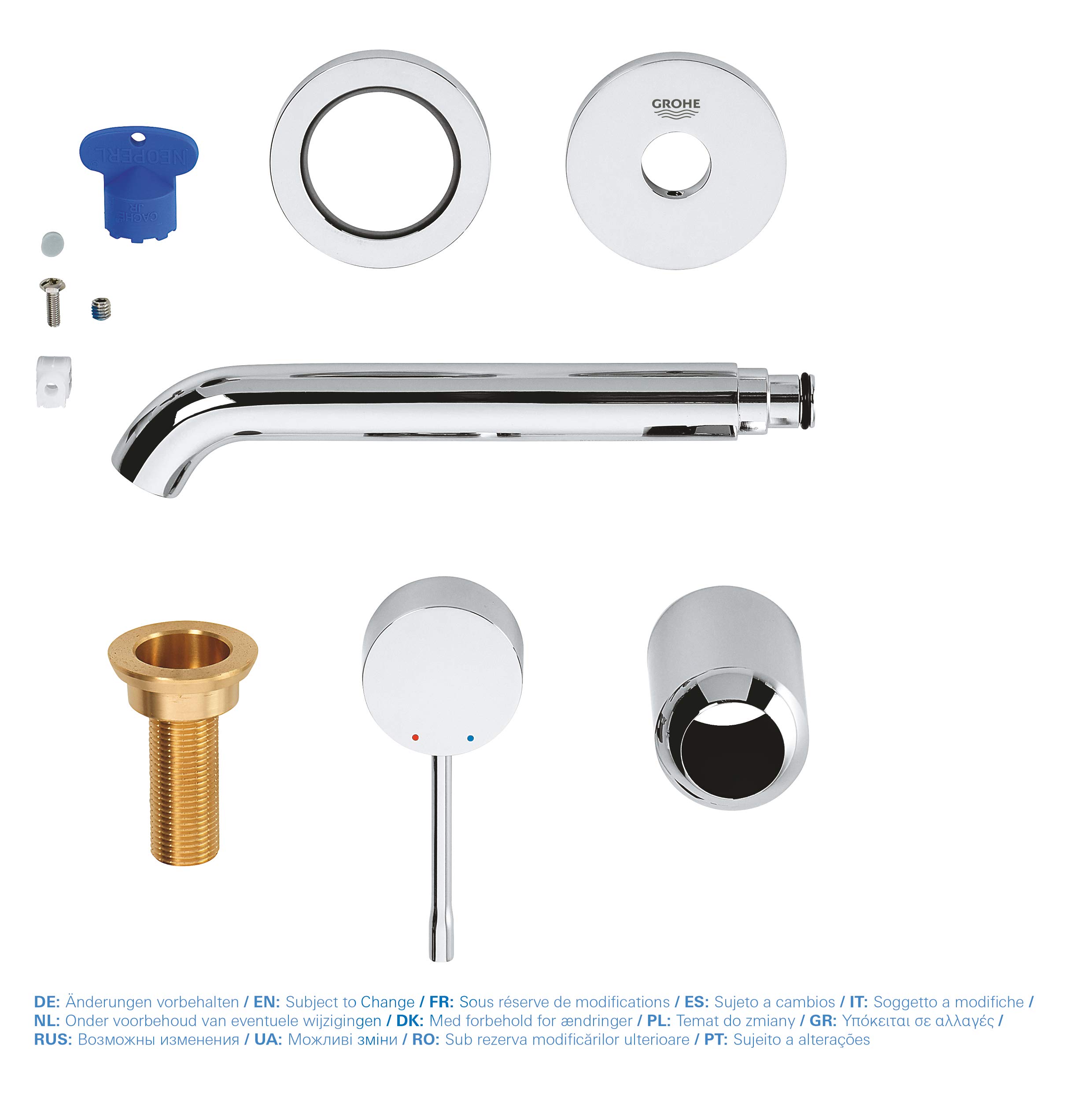 Grohe Essence 19408A01 miscelatore lavabo S hard graphite