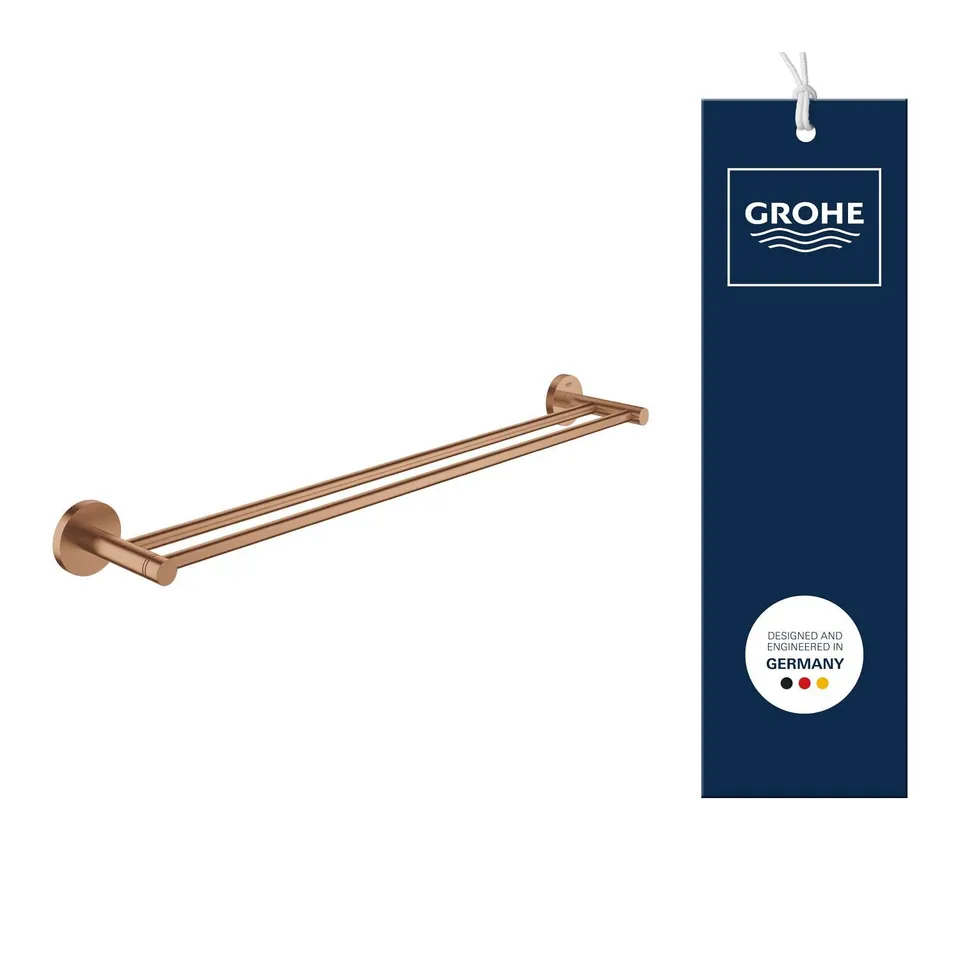 GROHE Start 41203DL0 portasciugamani doppio oro rosa 654 mm