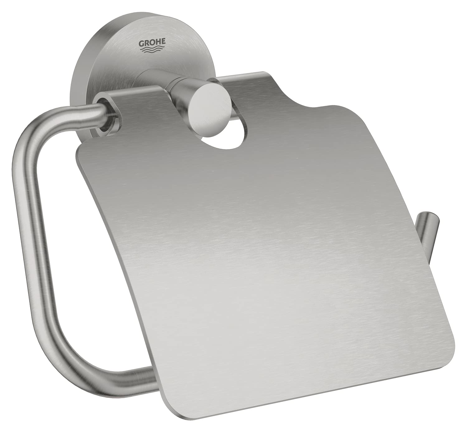 Grohe Start 41179000 portarotolo cromo con coperchio metallo