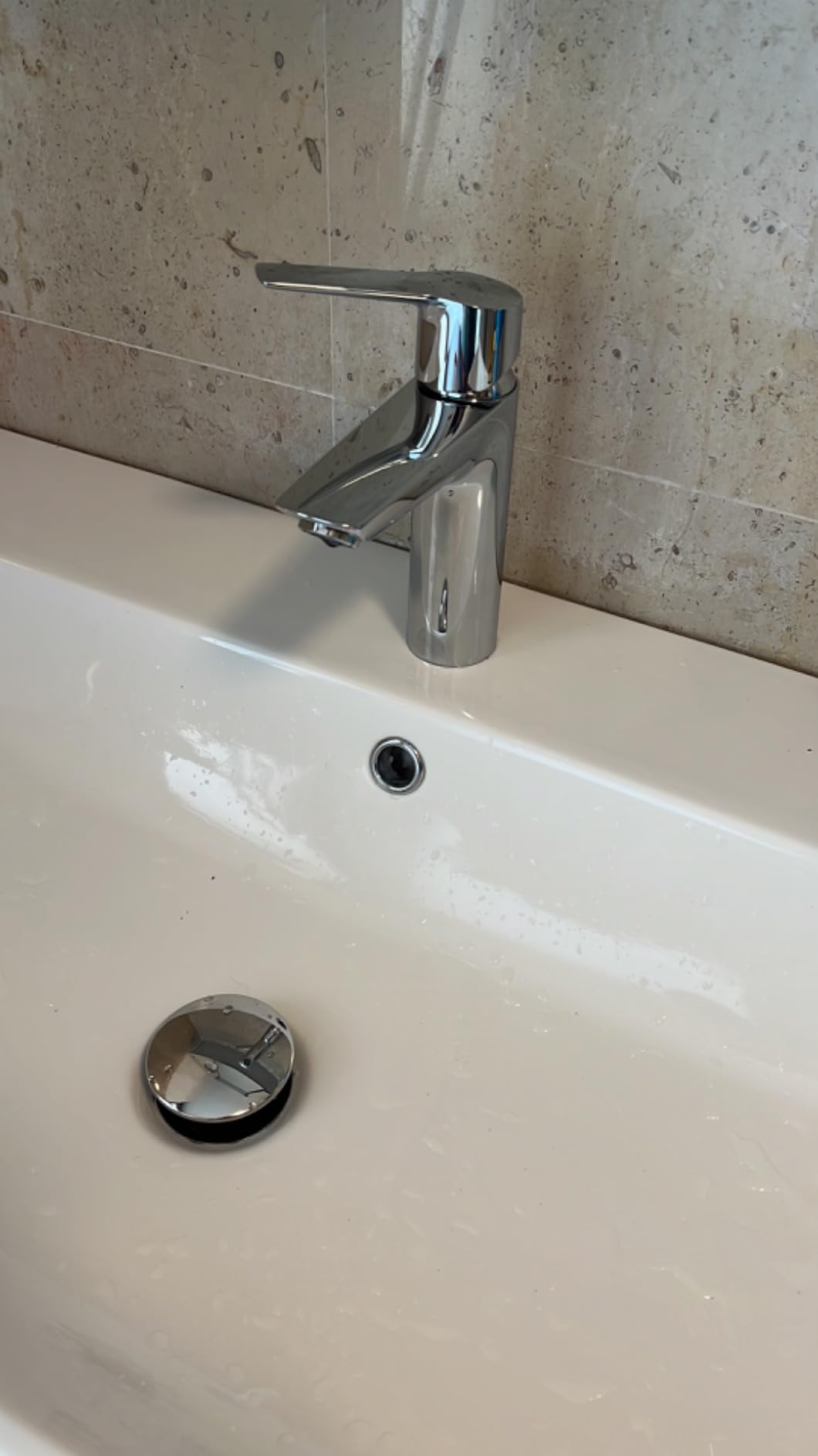 GROHE Start M miscelatore lavabo cromo con piletta EcoJoy