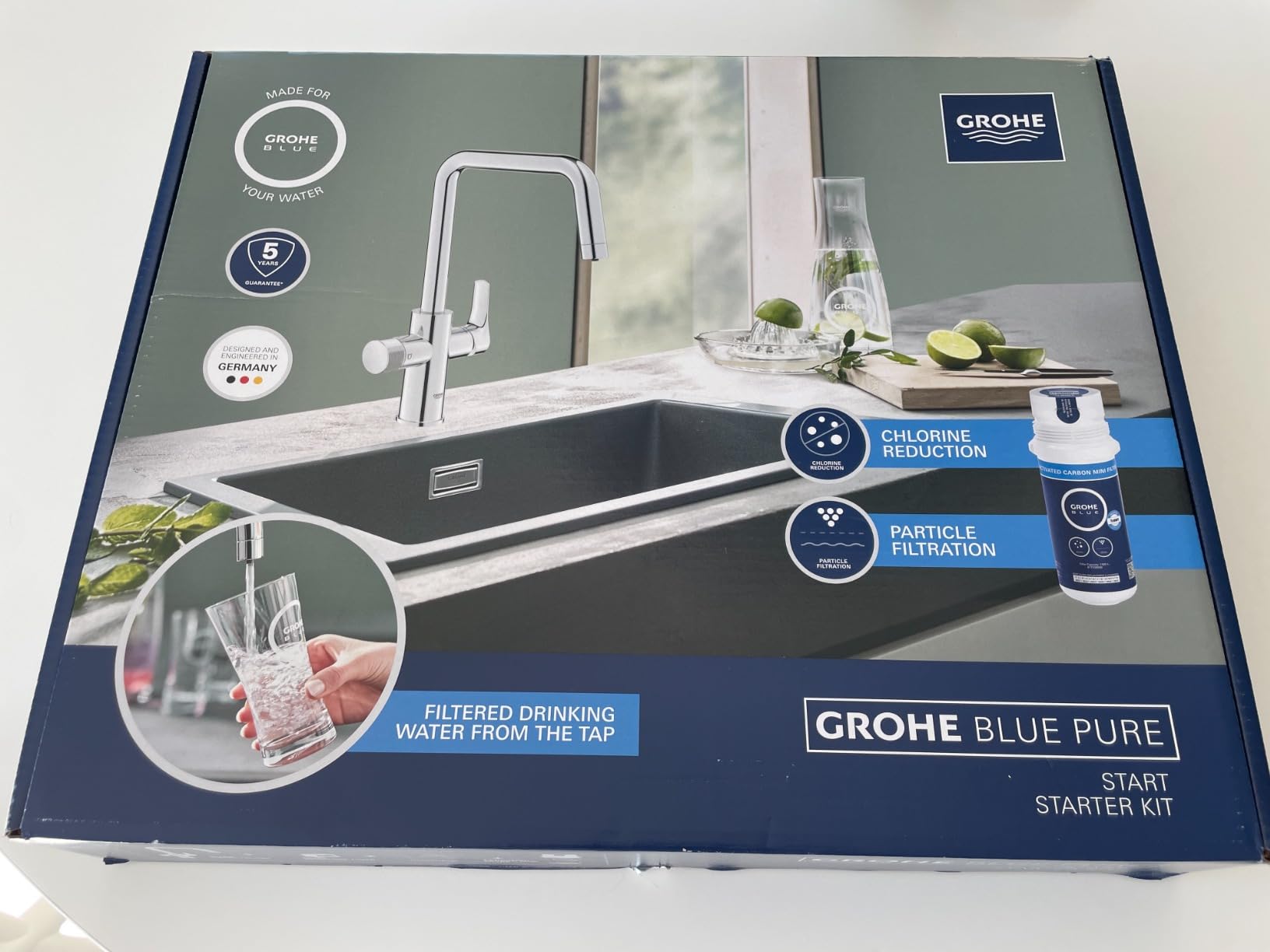 GROHE Blue Pure 30596000 rubinetto cucina filtro U cromo