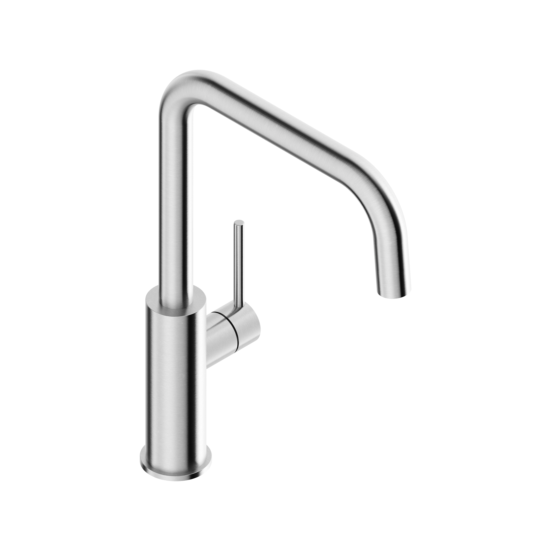 Tubico Kitchen Flows miscelatore cucina canna a ponte inox 316L