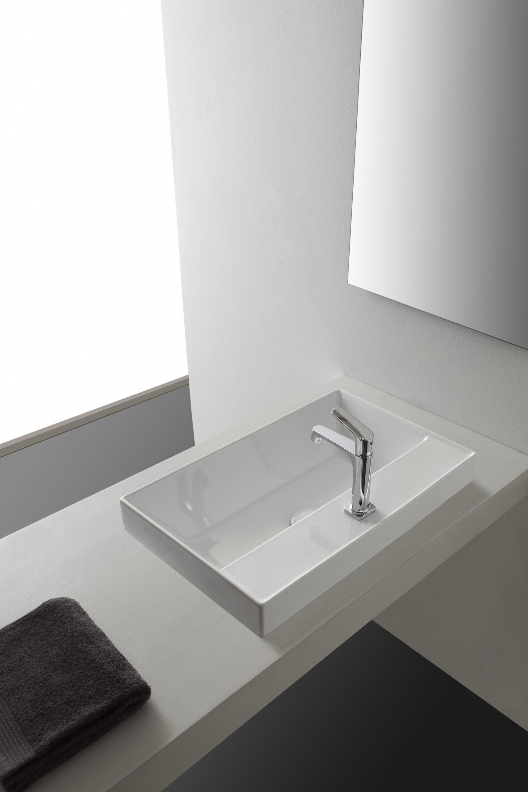 Scarabeo Teorema 2.0 60A lavabo incasso 60x44 ceramica
