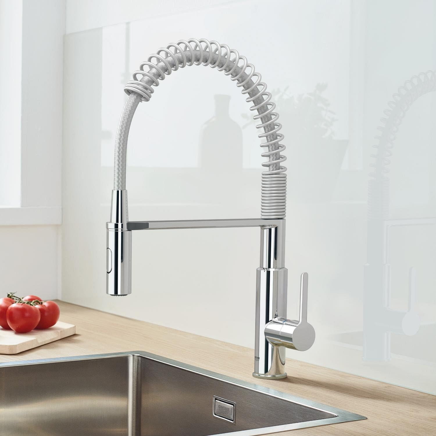 GROHE Get 30361000 Miscelatore Cucina Doccetta 2 Getti