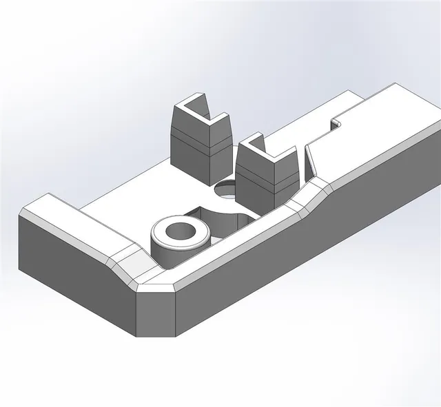Vismaravetro Linea Angolare SMF Esterno SX ricambio cromo