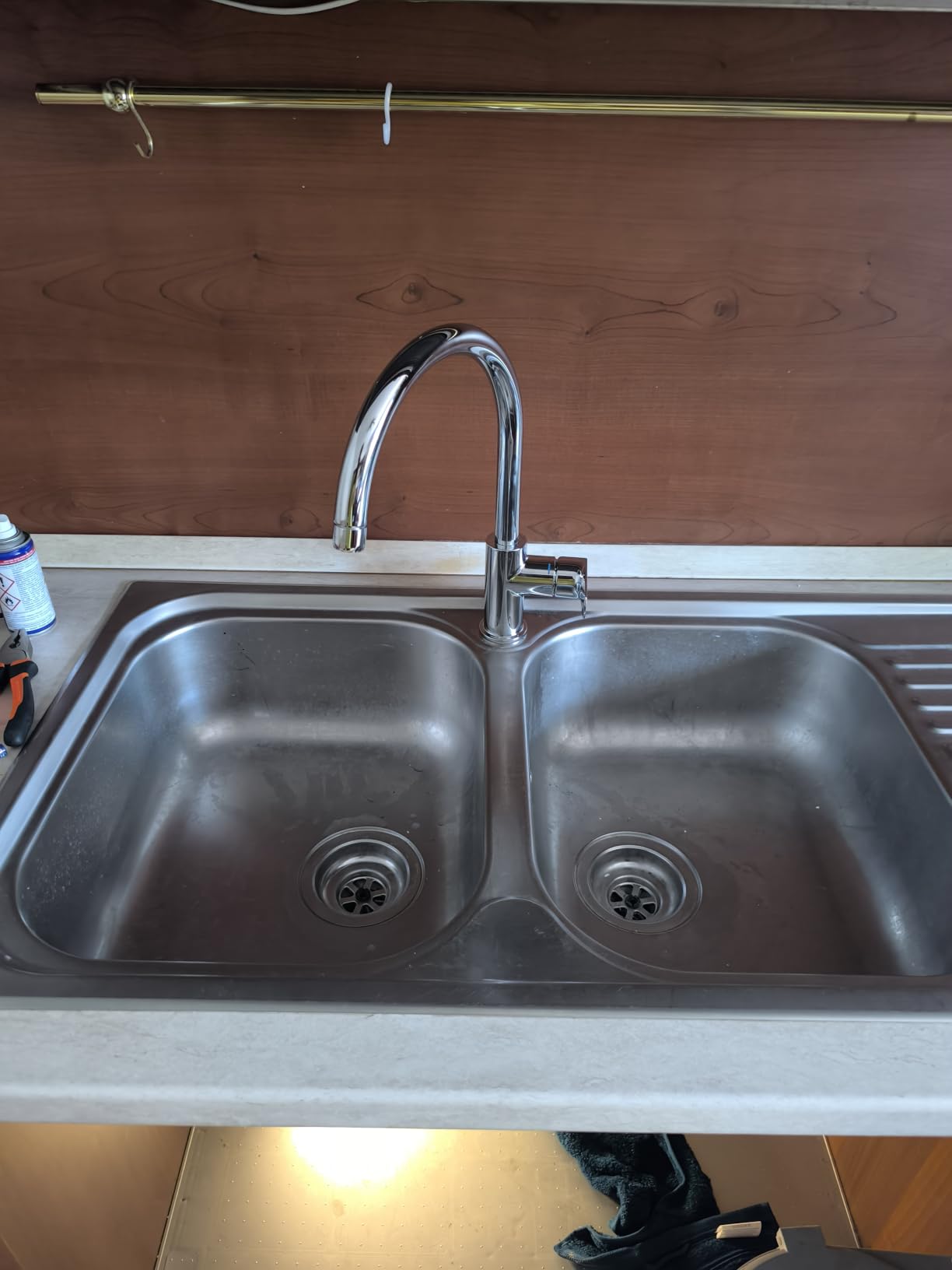 GROHE BauEdge Miscelatore Cucina Bocca Alta Cromo
