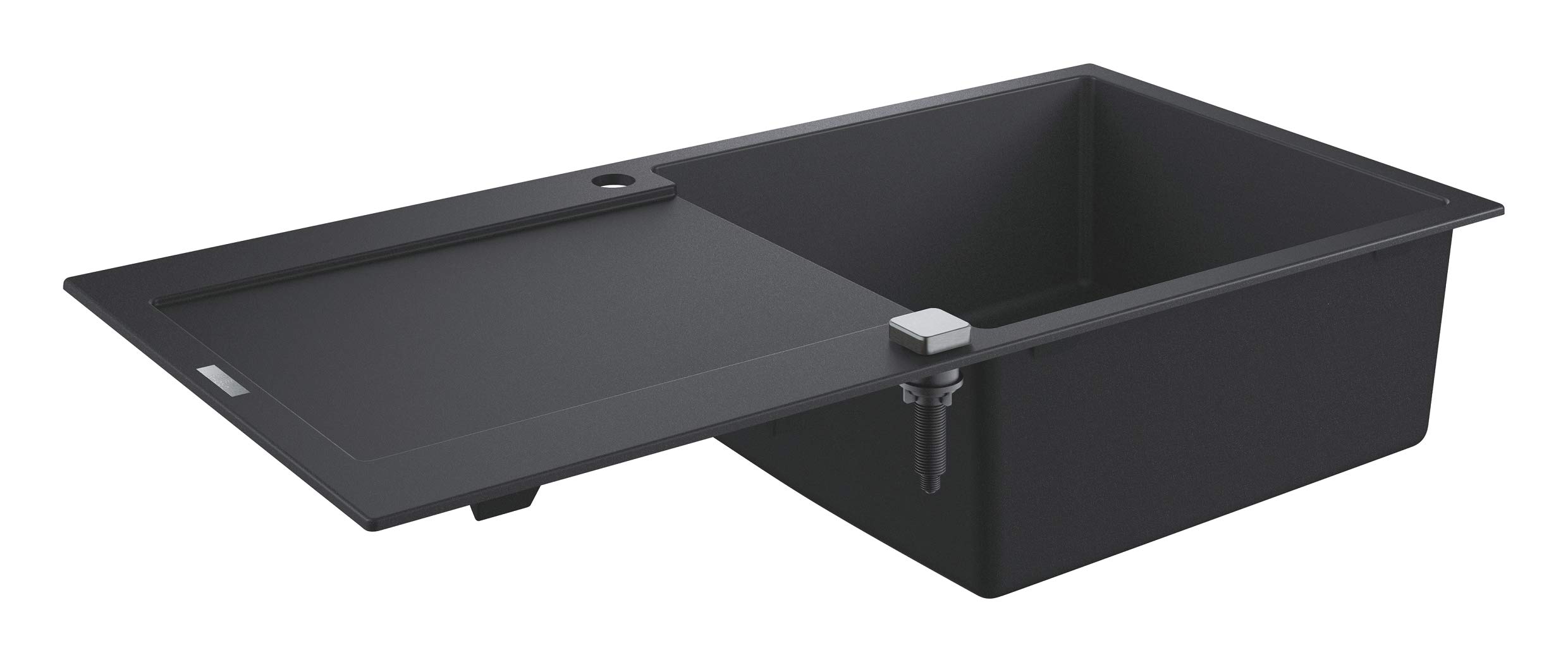 Grohe K500 50-C lavello cucina granite black 86x50 cm