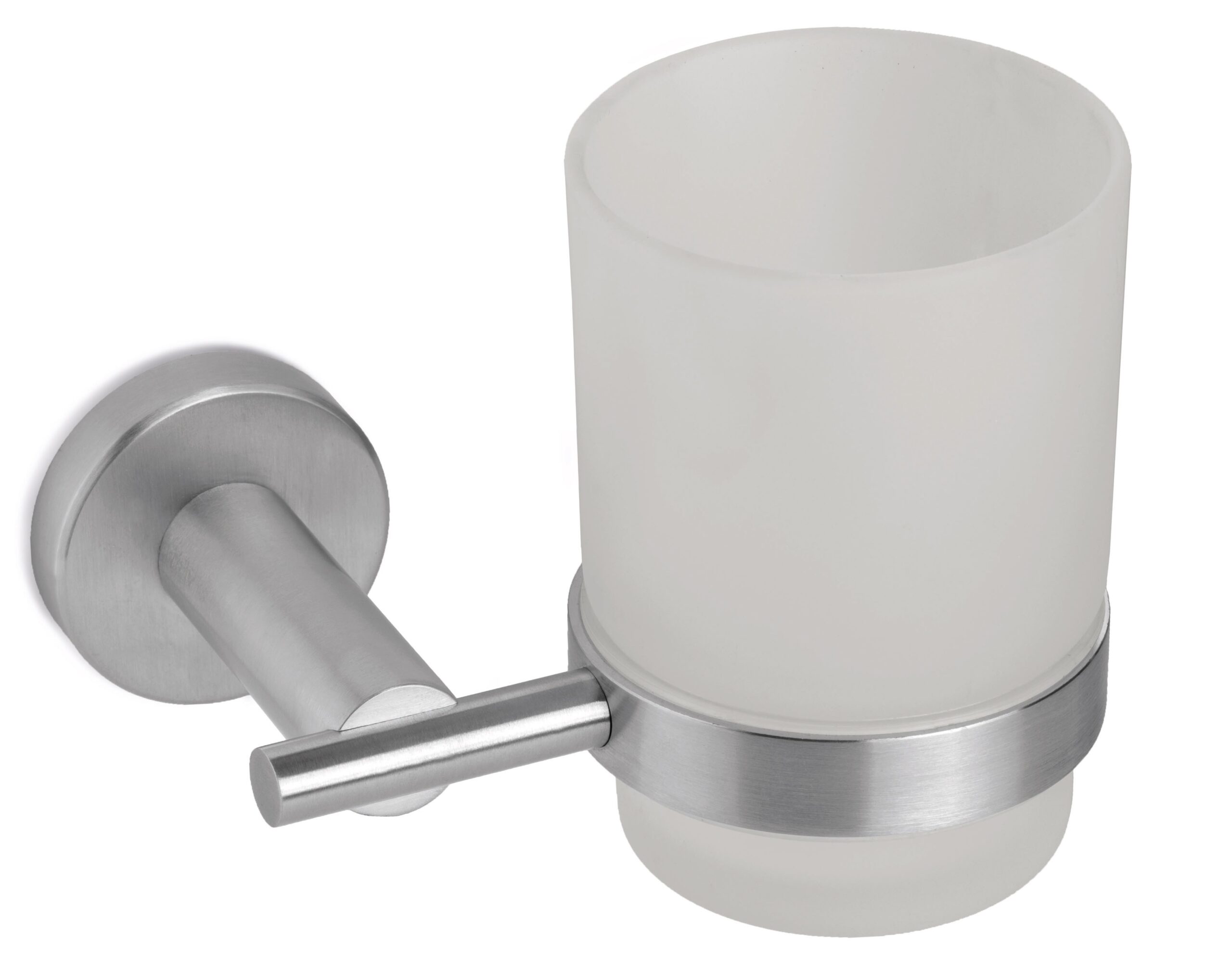 Tubico Colorado portabicchiere muro acciaio inox