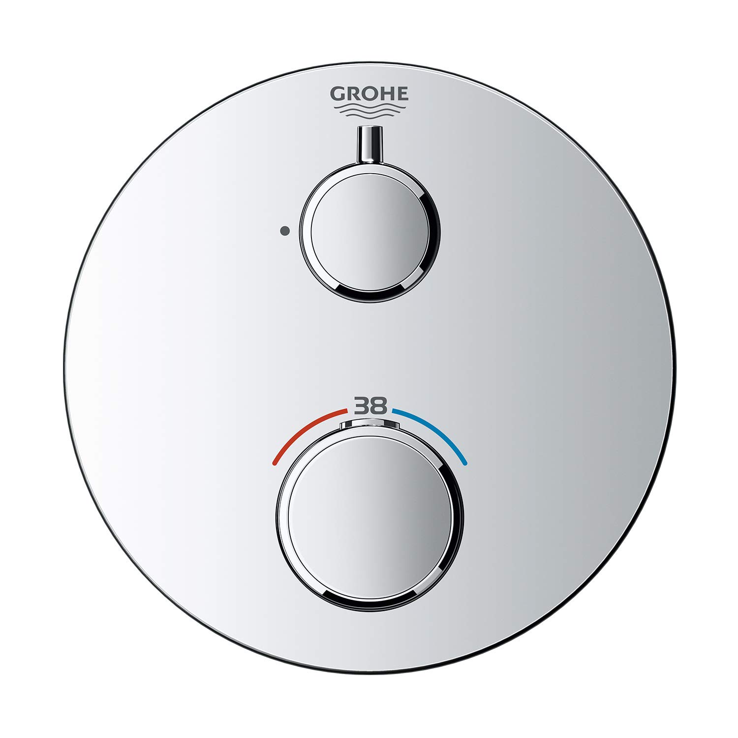 Grohe Grohtherm 24080000 miscelatore termostatico 2 uscite cromo