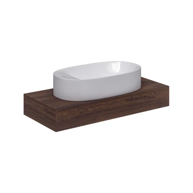 Scarabeo Skinny 70x40 RL lavabo sospeso bianco