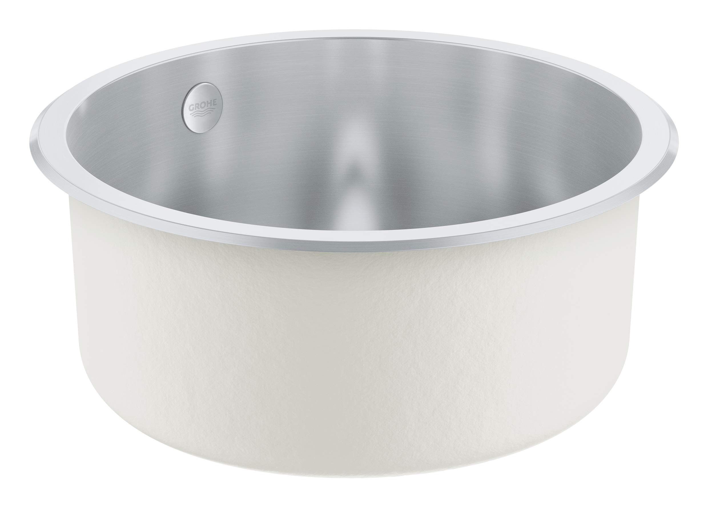 GROHE K200 lavello cucina con gocciolatoio inox