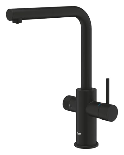 Grohe Blue Pure Minta 30590KF0 rubinetto cucina nero con filtro