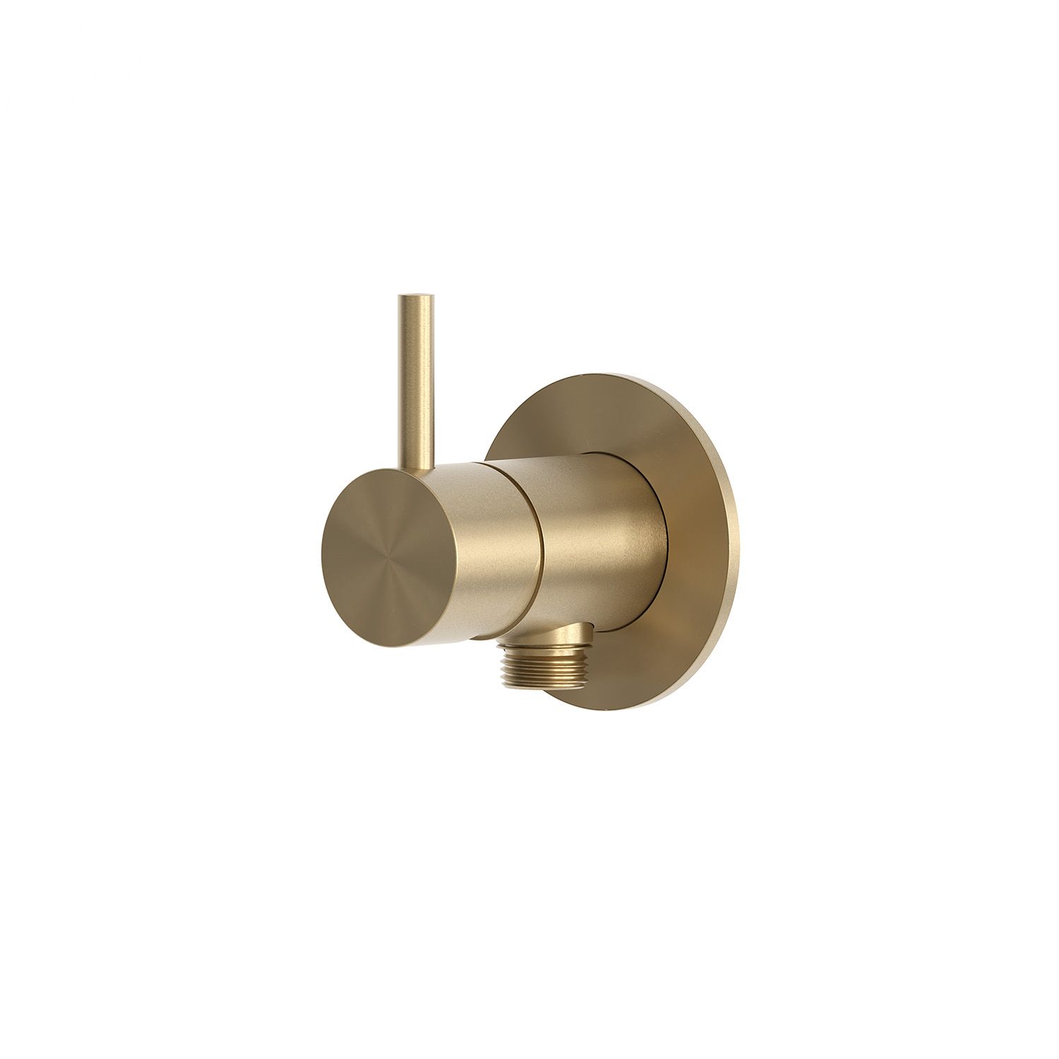 Sined Shattaf miscelatore muro oro inox