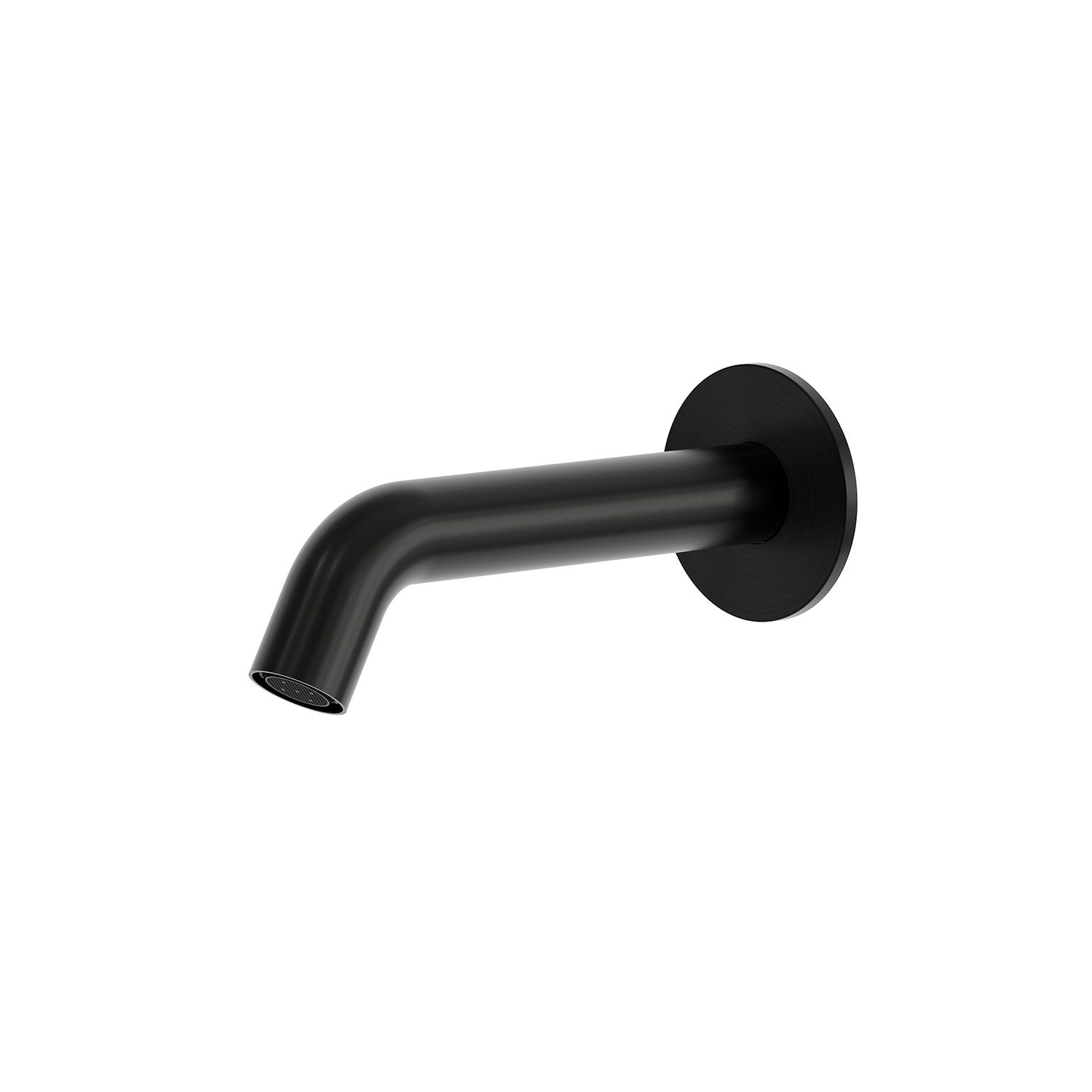 Sined Levante Bocchetta Lavabo a Muro Nero Opaco Inox
