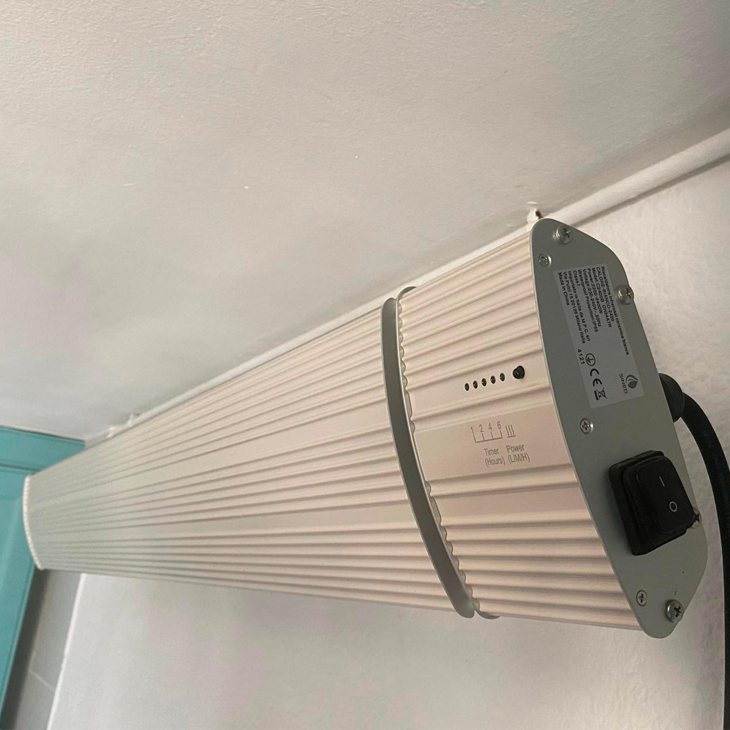 Sined Calore riscaldatore infrarossi bianco 1800W