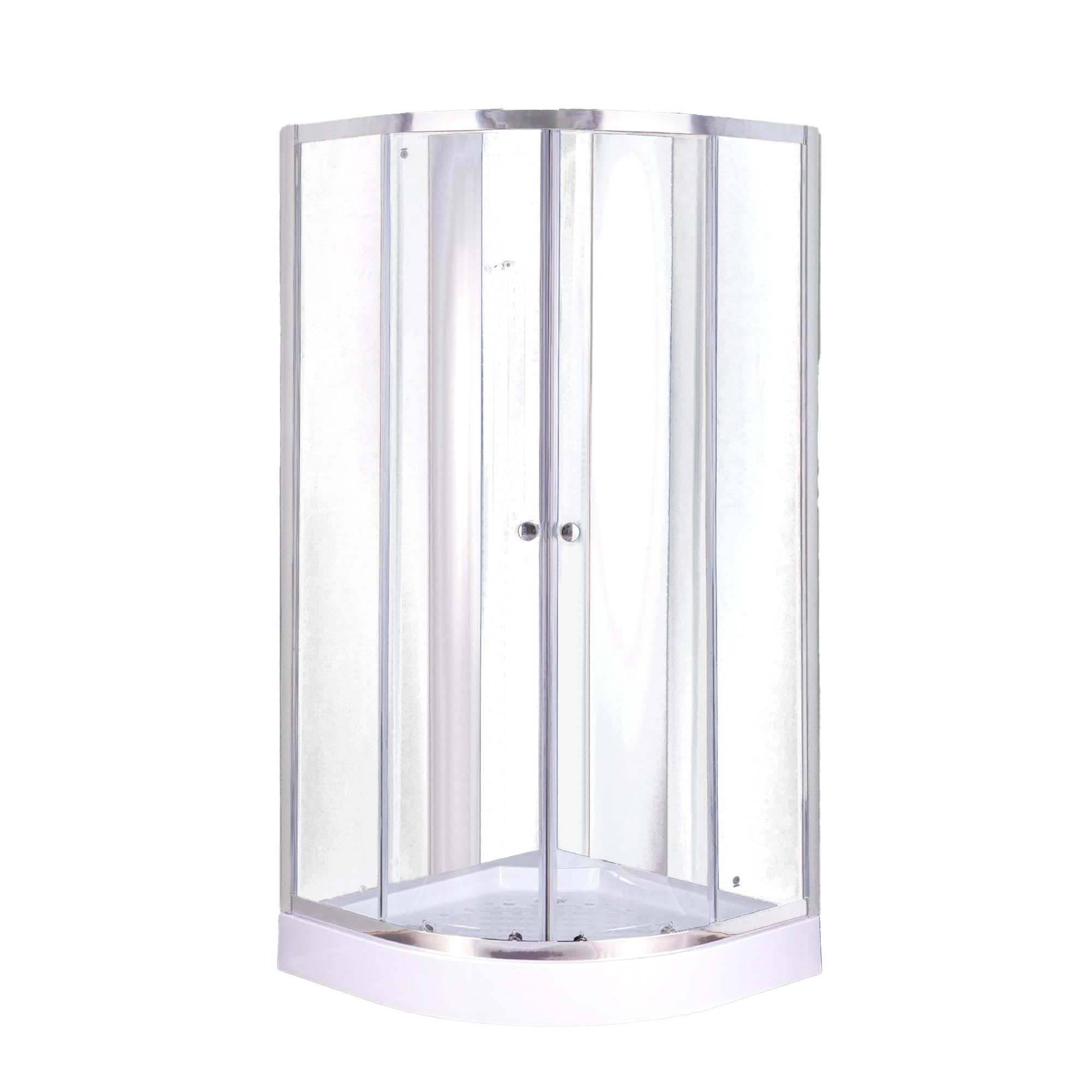 Fluxy Rubino box doccia 80x80 ante scorrevoli trasparente
