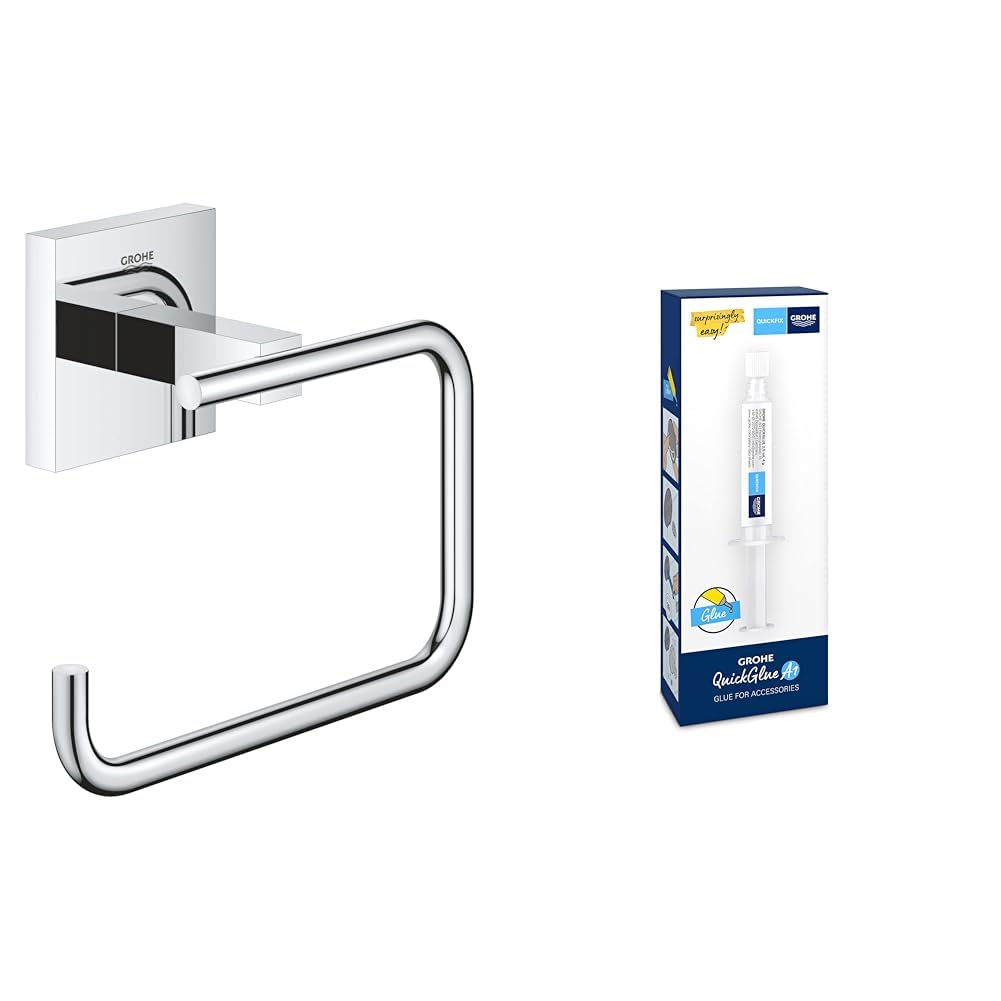 Grohe Start Cube 40978000 Portarotolo Carta Igienica Cromo