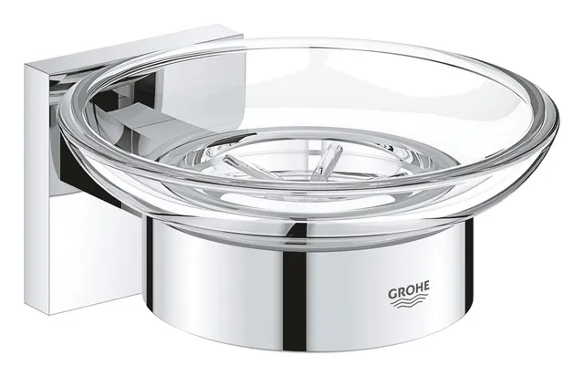 GROHE Start Cube portasapone 41096000 cromo vetro