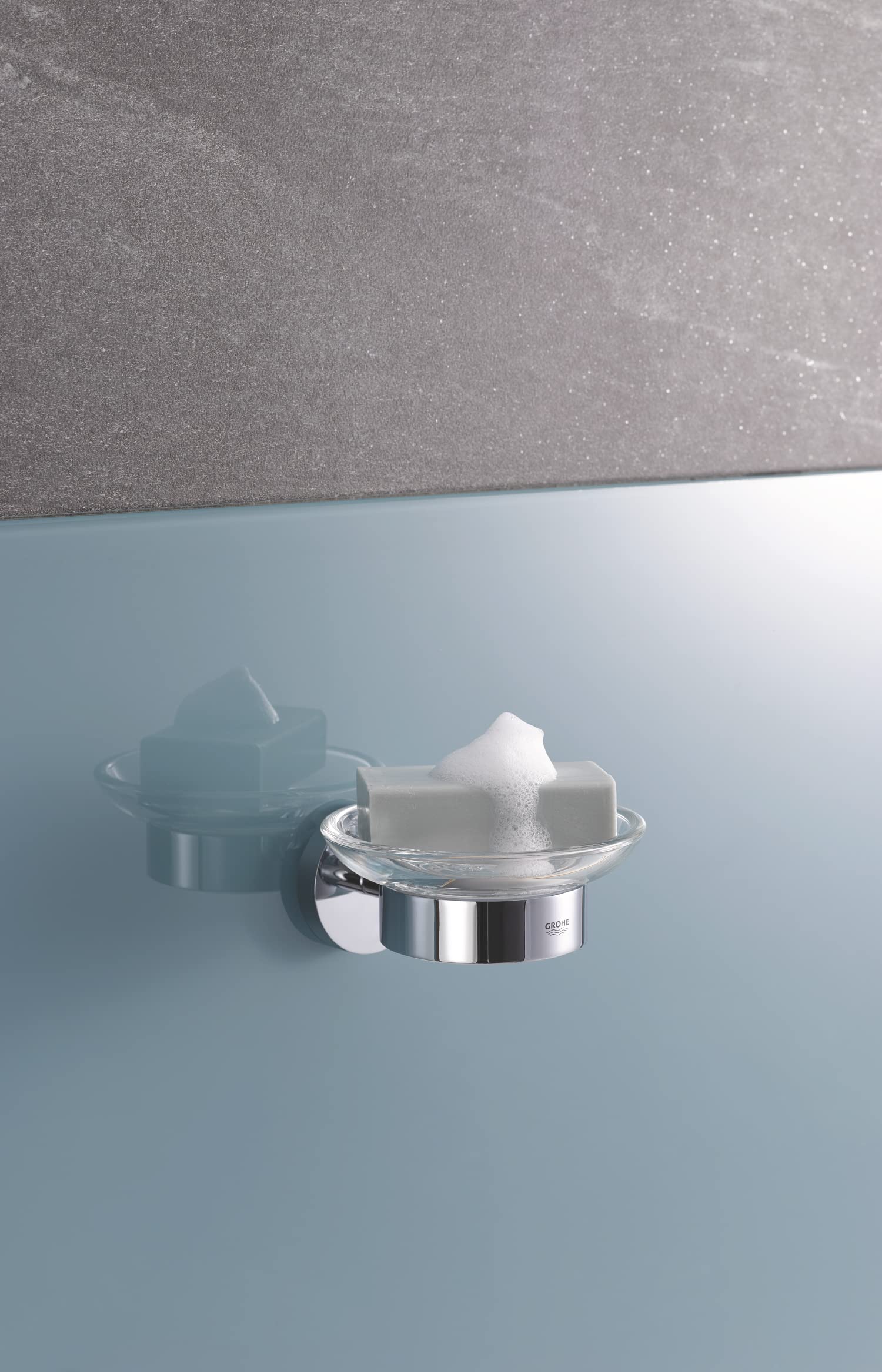 GROHE Start 41182000 Portasapone Vetro Ricambio 110 mm