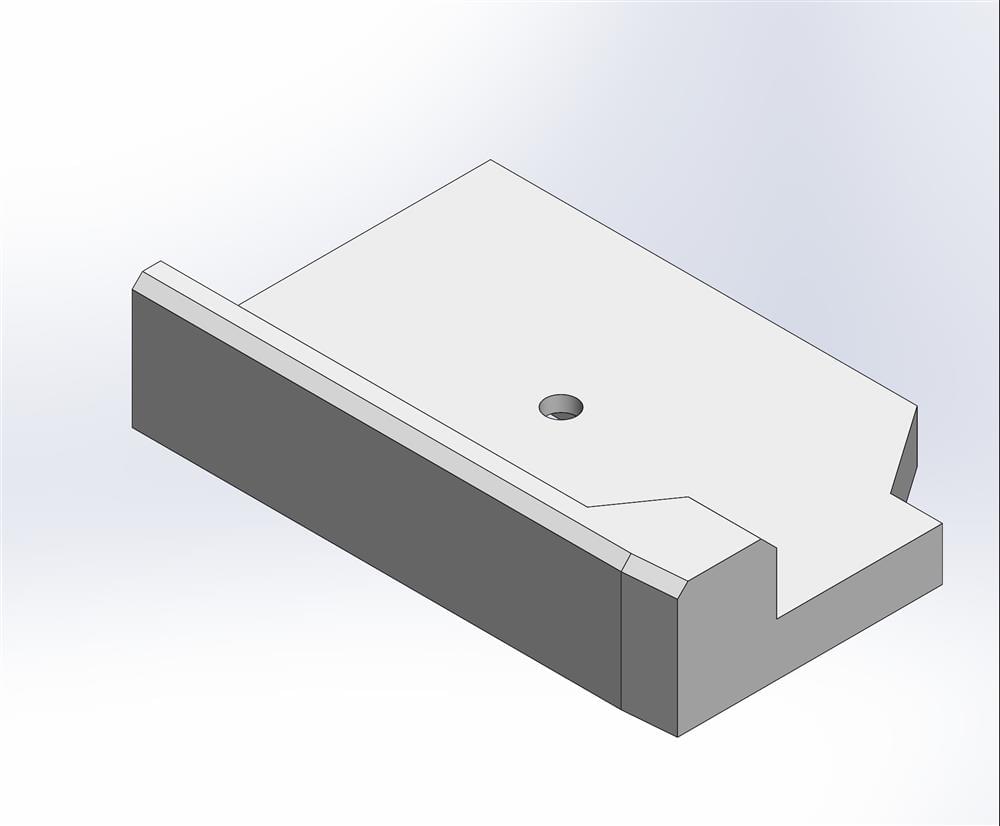 Vismaravetro Twin Base SMF Accorciata DX Argento Satinato