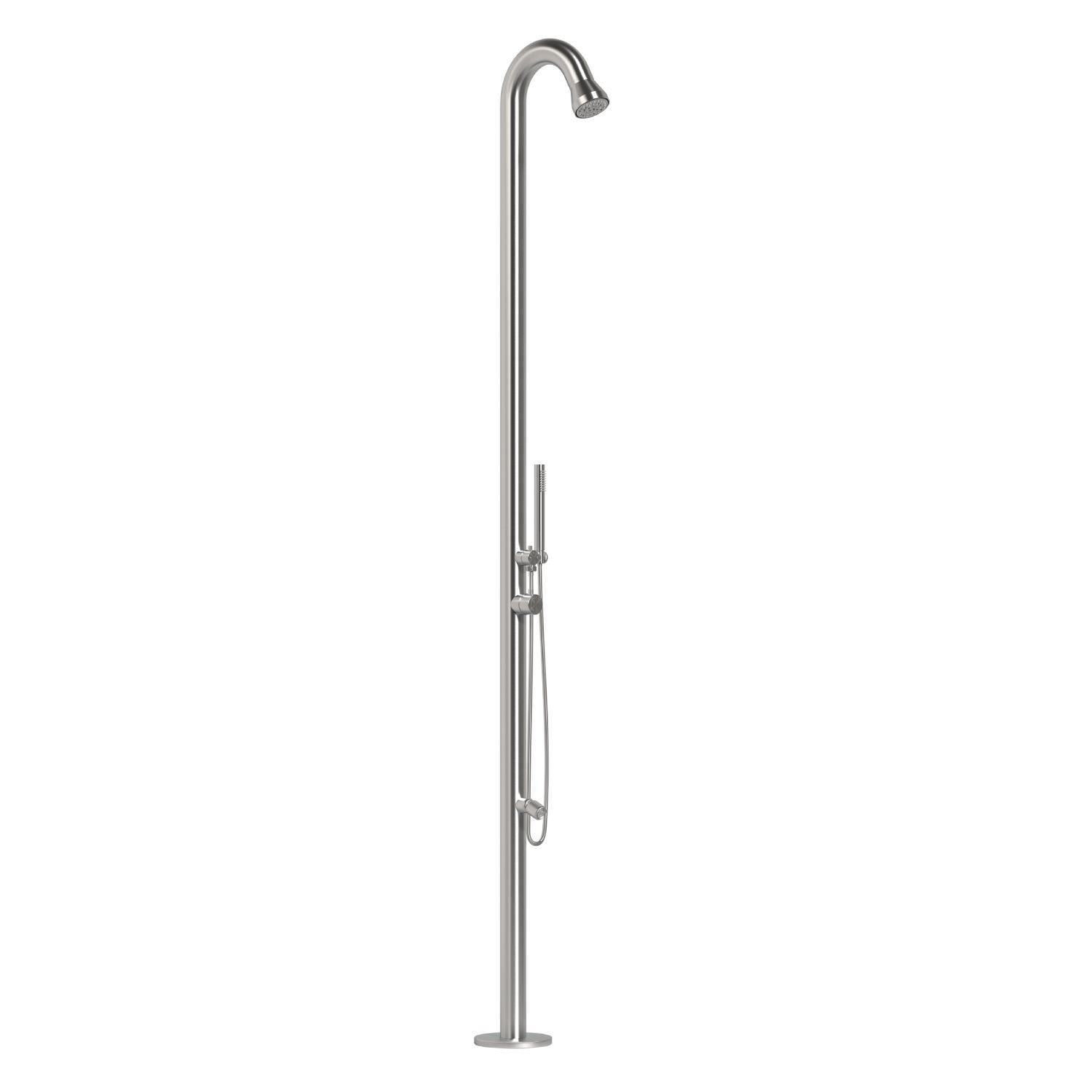 Sined Bosa doccia da esterno acqua calda e fredda inox