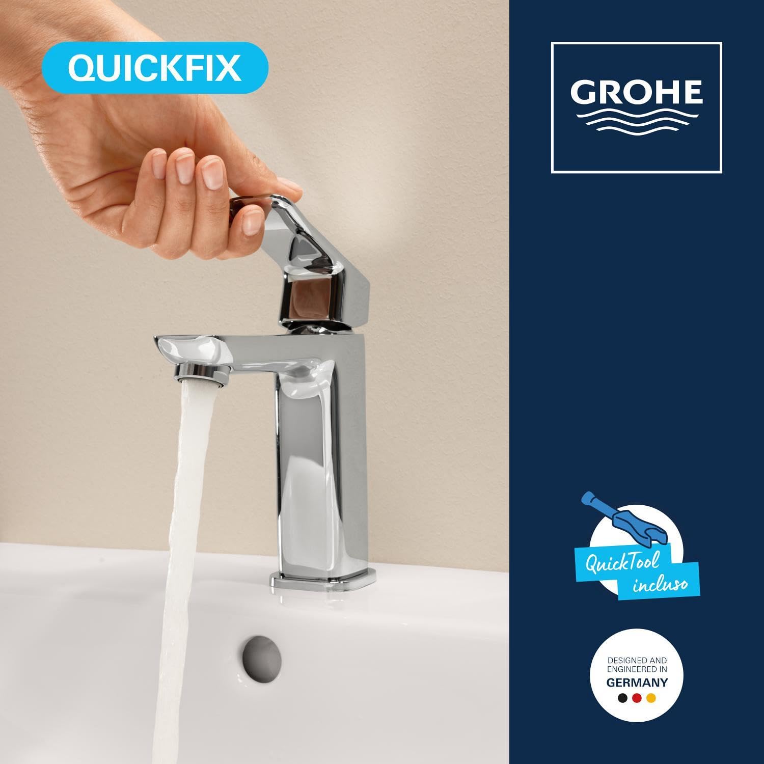 GROHE Dice 1018320000 miscelatore lavabo M-Size cromo