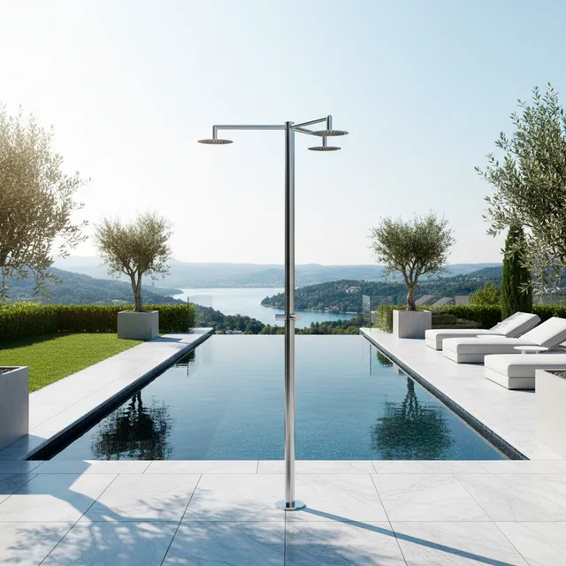 Sined DOCCIA-INOX-CERBERO-3T doccia giardino 3 uscite